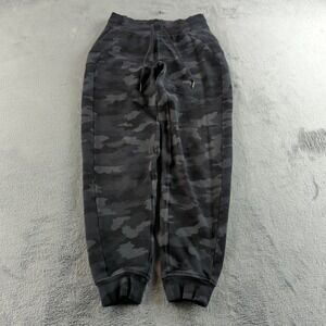 Lululemon Joggers Womens 4 Black Camo Stretch Athletic Sweatpants Lounge